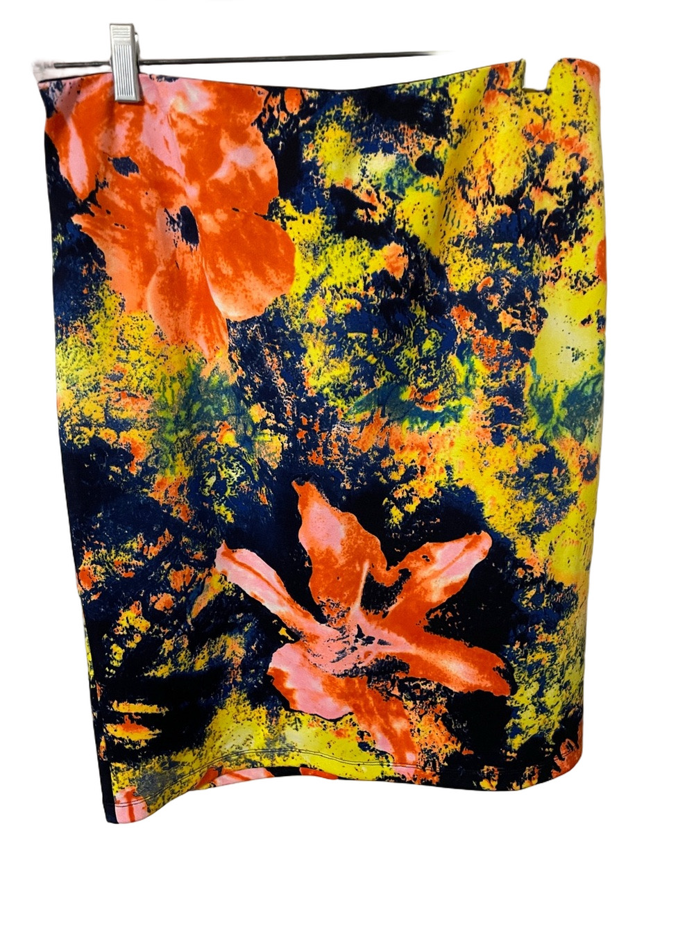 Betsey Johnson Bright Floral Skirt Size Large